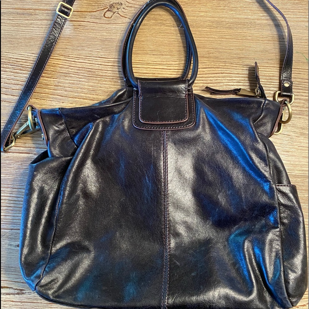 Used black Hobo Sheila purse.